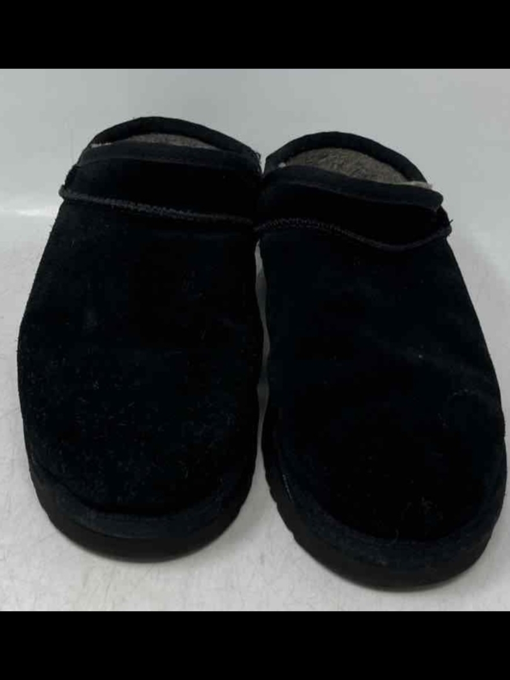 UGG Wmns Classic 'Black' Slippers Size 9 Used Great - Picture 5 of 9